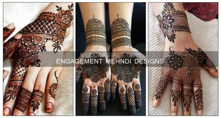 New style mehndi designs for engagement