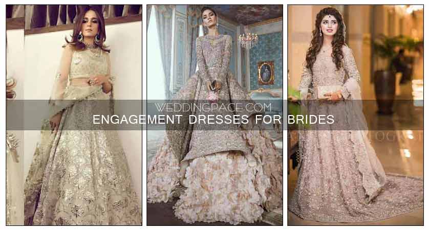 bridal engagement dresses pakistani