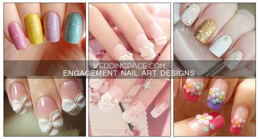 Best Pakistani engagement nail art designs for brides to be