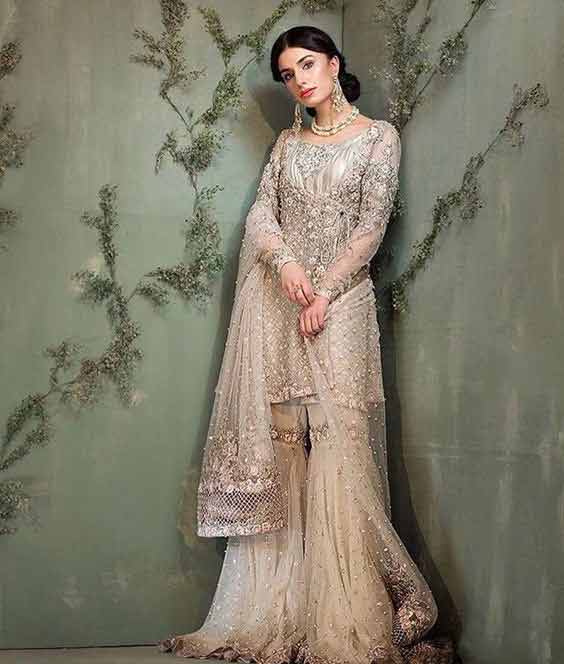 Peplum dress hot sale pakistani 2018