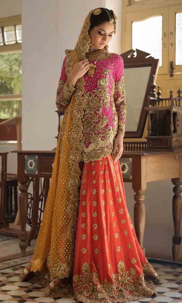 knee length lehenga