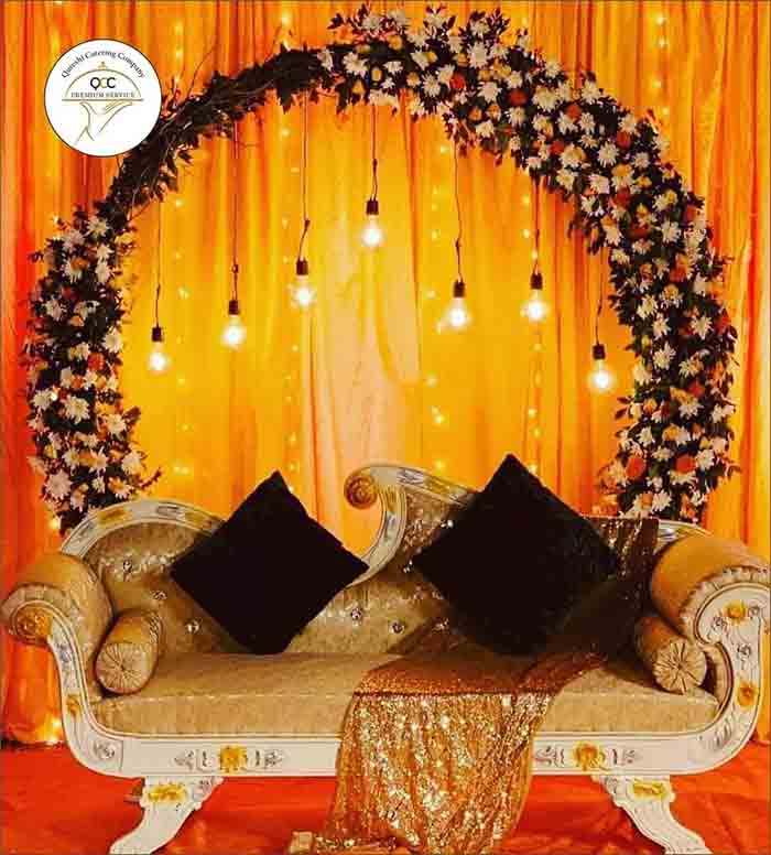 Ring mehndi stage background