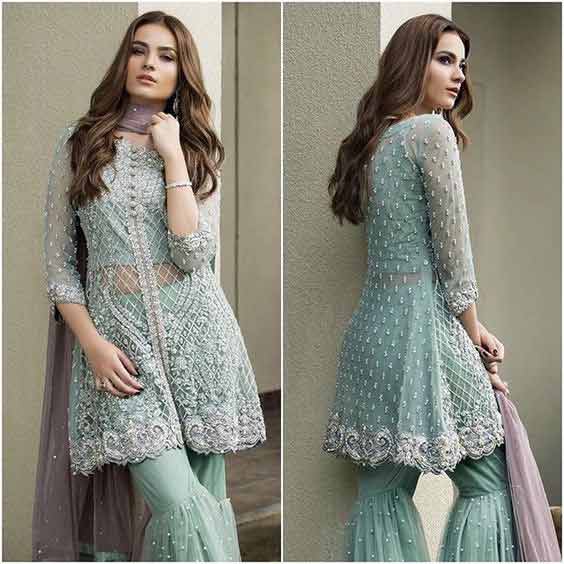 Pakistani Peplum Dresses For Wedding Brides In 2023-24 | WeddingPace