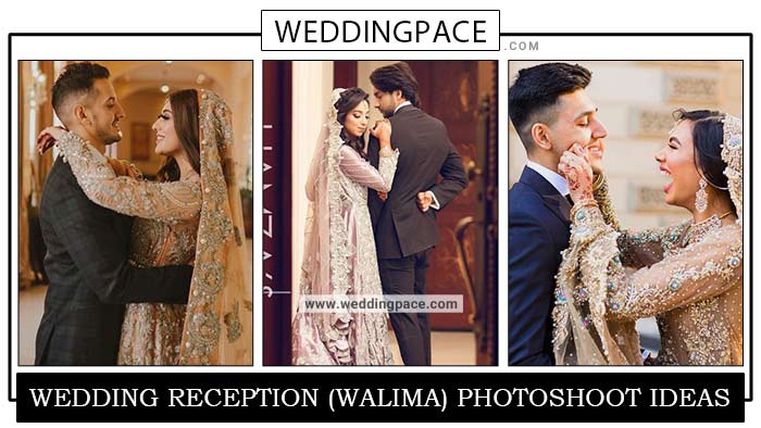 Wedding reception photoshoot ideas for bride and groom